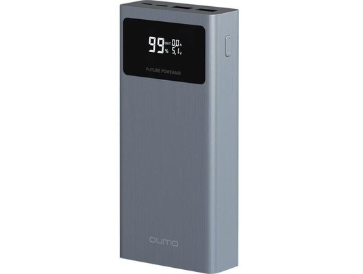 Внешний аккумулятор QUMO Future PowerAid 20000mAh PD20W + QC22,5W (FPA-20C-S1)